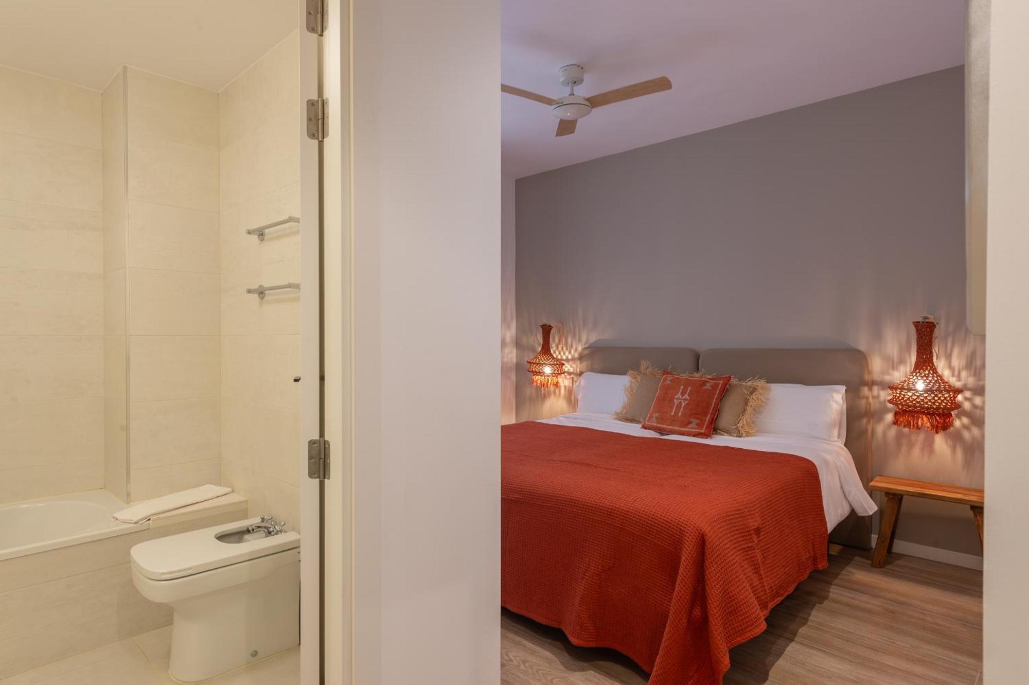 Hostal Boutique Es Portalet Sant Feliu de Guíxols Rum bild